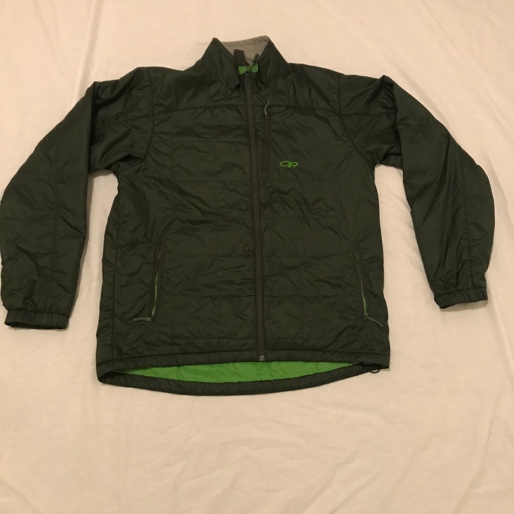 Outdoor Research Men's Green Insulated Jacket